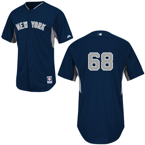 Dellin Betances #68 MLB Jersey-New York Yankees Men's Authentic 2014 Navy Cool Base BP Baseball Jersey
